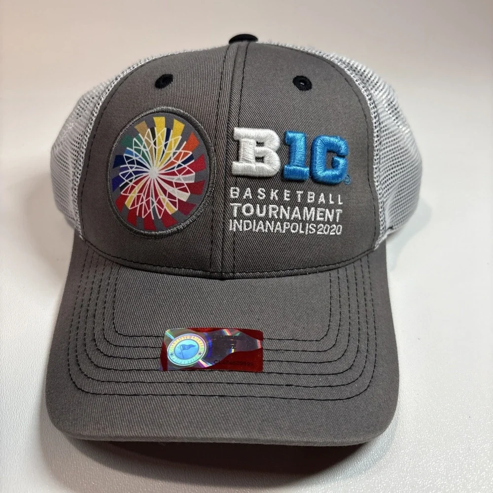 NWT Big 10 Basketball Tournament Indianapolis Indiana 2020 Trucker‎ Hat Cap